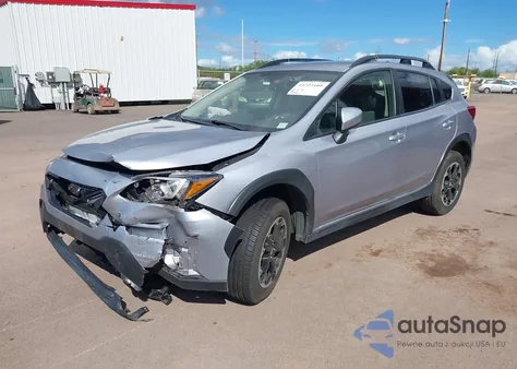 2021 Subaru Crosstrek Premium from USA, damaged, VIN JF2GTAPC6M8656496